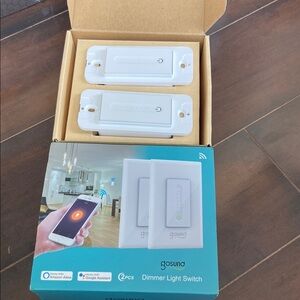 White Dimmer Light Switch